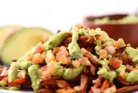 Guac Mountain Sweet Potato Fries