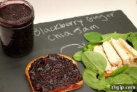 Ginger Infused Blackberry Chia Jam