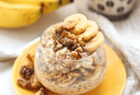 Effortless Banana Nut Overnight Oats