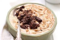 Dreamy Chocolate Almond Butter Overnight Oats