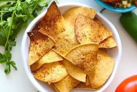 Homemade Crispy Tortilla Chips