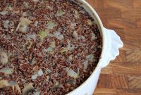 Umami Quinoa Mushroom Bake