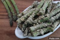 Crispy Asparagus Fries Vegan and Gluten Free