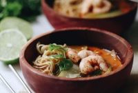Thai Coconut Curry Shrimp Ramen