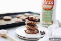 Wholesome Fiber-Packed Chocolate Chip Cookies