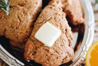 Zesty Orange Rosemary Scones