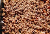 Golden Peach Apple Crisp