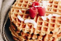 Fluffy Vegan Gluten-Free Coconut Waffles