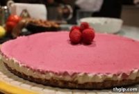 Zesty Raw Raspberry Lemon Cheesecake