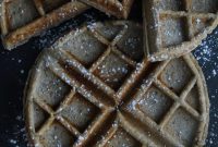 Zesty Lemon Buckwheat Waffles