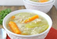 All Day Simmered Chicken Soup