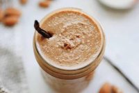 Decadent Homemade Vanilla Sea Salt Almond Butter