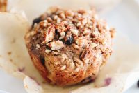 Bursting Blueberry Oat Muffins