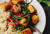 Aromatic Thai Basil Tofu
