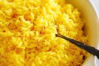 Fragrant Golden Saffron Rice