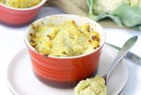 Dairy-Free Cheesy Cauliflower Bake