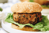 Hearty Zucchini Black Bean Burgers