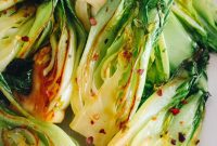 Garlicky Baby Bok Choy Sauté