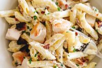 Creamy Ranch Chicken Bacon Pasta