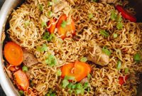 Savory Chicken Chow Mein