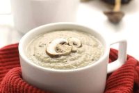 Lush Dairy-Free Mushroom Soup