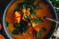 Aromatic Golden Sweet Potato Soup