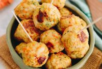 Kid-Approved Baked Chicken Meatballs with Secret Veggies