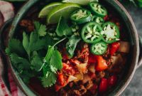 Texas-Style No-Bean Chili