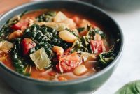 Hearty Tuscan White Bean Soup