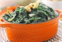 Silken Cashew Spinach
