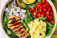 Sweet Heat Tropical Chicken Salad