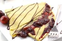 Decadent Chocolate Cherry Crepes