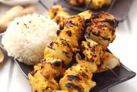 Smoky Tandoori Chicken Skewers