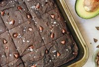 Velvety Avocado Brownies