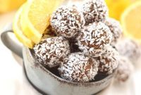 Zesty Coconut Energy Bites
