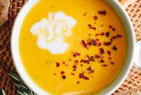 Velvety Ginger Carrot Sunshine