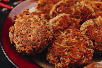 Crispy Baked Latkes Naturally Gluten Free and Vegan