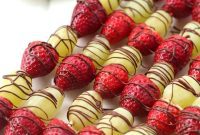 Decadent Chocolate Fruit Skewers