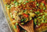 Creamy Thai Peanut Quinoa Bake