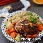 Baked Moroccan Chocolate Chicken recipe image