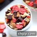 Chocolate Covered Strawberry Trail Mix