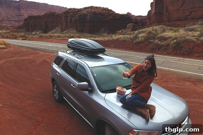 Embrace the unexpected: laughing off the good, the bad, and the wild moments of a road trip for unforgettable memories.