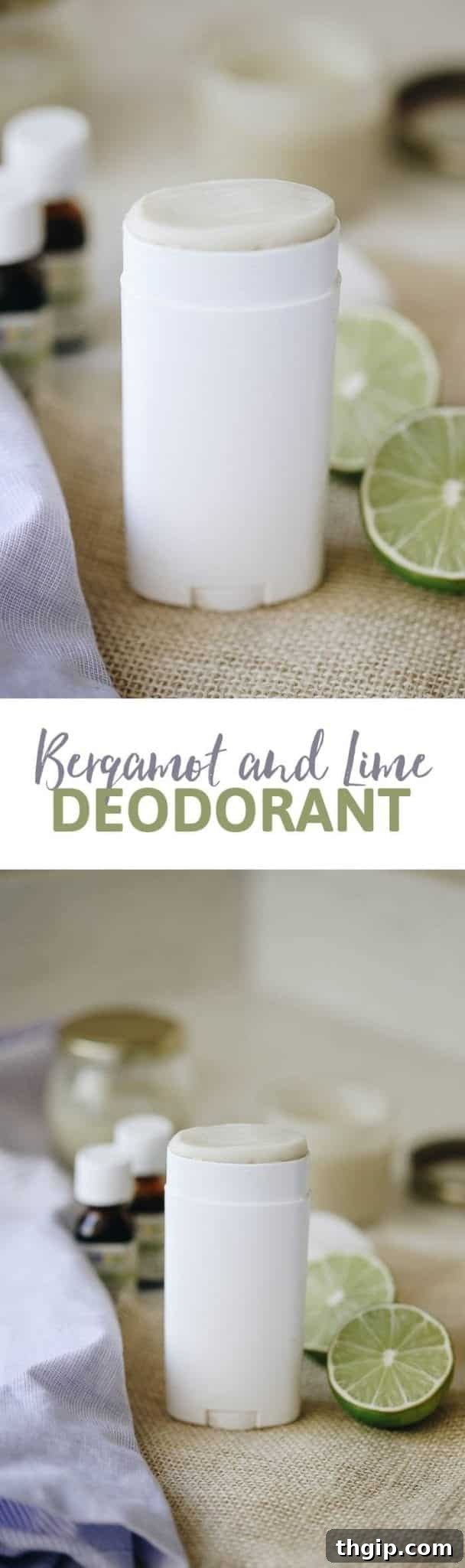 Handcrafted Bergamot Lime Deodorant 3 Have you always wanted to try making your own natural deodorant but have been scared to try it out? This DIY recipe for Bergamot and Lime Deodorant is made from non-toxic ingredients, smells amazing and actually works! Learn how to make it here.