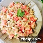 Quinoa Salad with Watermelon and Feta
