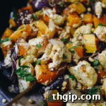 Roasted Vegetables with Tahini Sauce