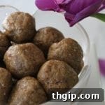 Lemon Hemp Bites with whole lemons in the background
