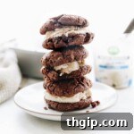 Homemade Vegan Vanilla Bean Double Chocolate Ice Cream cookies #vegan #cookies #icecream