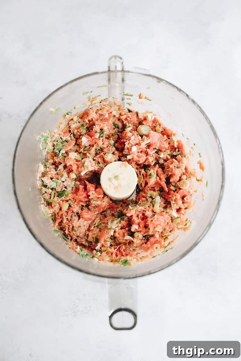 Salmon Burgers: Classic and Creative 5 salmon burger recipe in a food processor