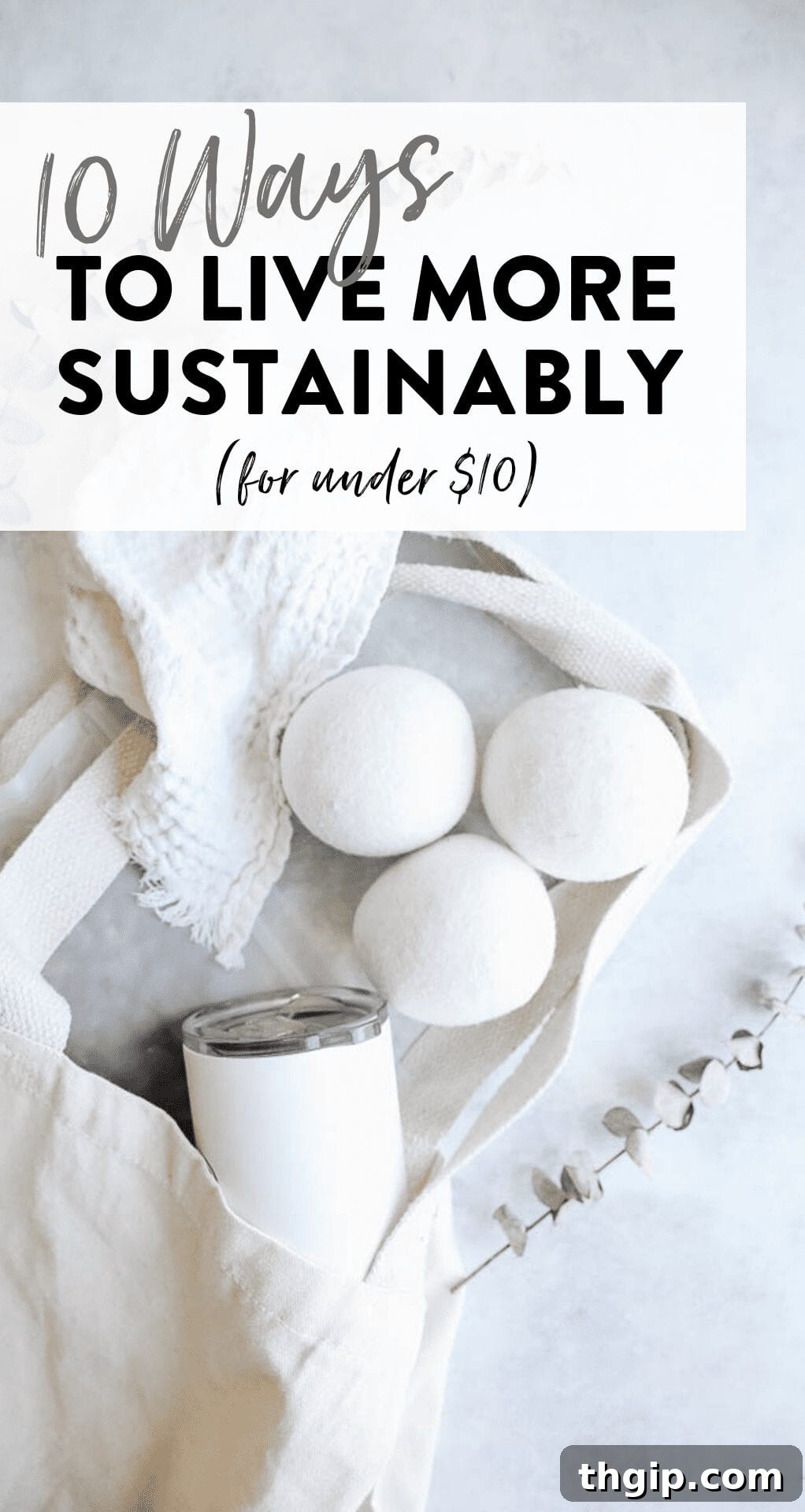 Eco-Living on a Budget: 10 Sustainable Hacks Under $10 3 It is imperative we shift our lifestyle habits to live more sustainably, however you don't need to spend an arm and a leg making this happen. Here are 10 ways to live more sustainably for less than $10!