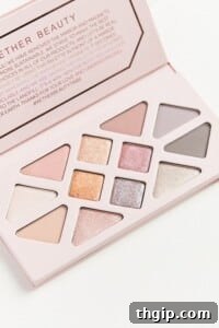 Aether Beauty Rose Quartz Crystal Gemstone Eyeshadow Palette product image
